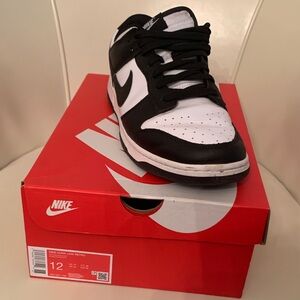 Nike Dunk Low Retro Black and White